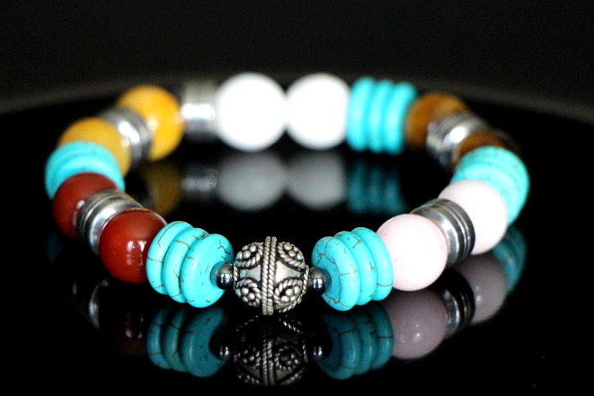 Gemstone bracelets