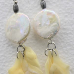 Statement pearl earrings