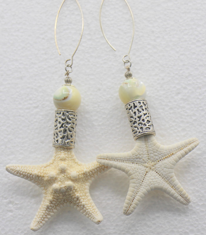 Statement Starfish Earrings