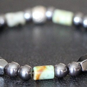 African Turquoise Stretch Bracelet