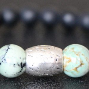 African Turquoise Stretch Bracelet