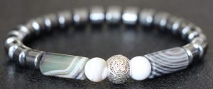 Botswana Agate Stretch Bracelet