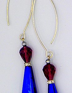 Austrian crystal earrings