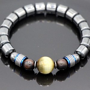 Hematite stretch bracelet