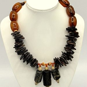 Mixed Media Statement Necklace