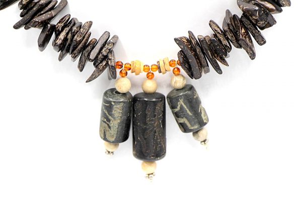 Mixed Media Statement Necklace